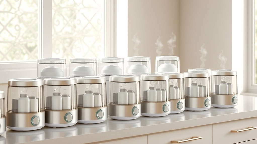 top baby bottle sterilizer devices