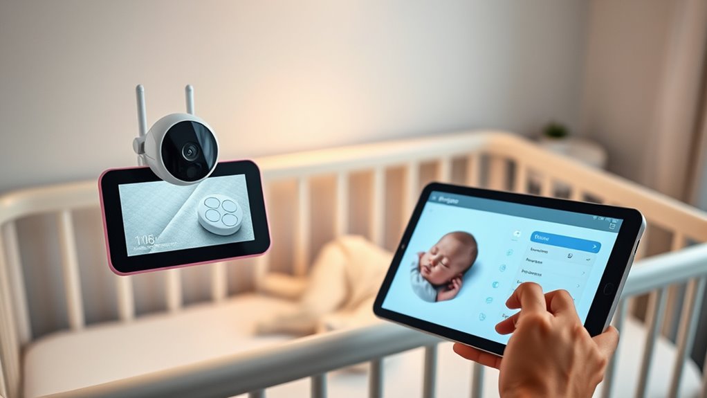 top camera baby monitors