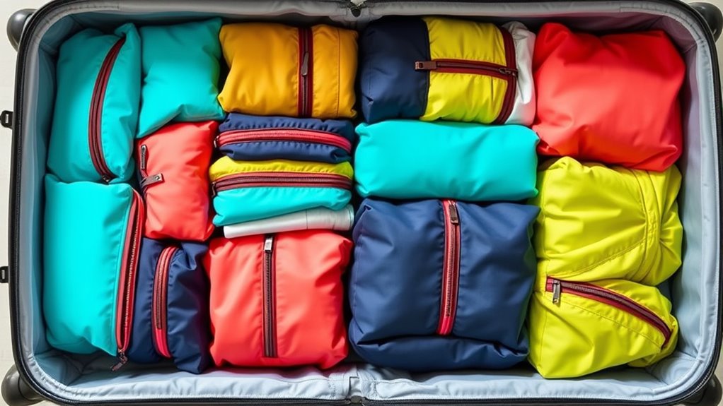 top compression packing cube sets