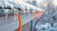 top gutter de icing cables