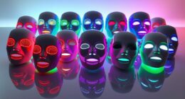 top led facial masks