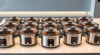 top locking slow cookers