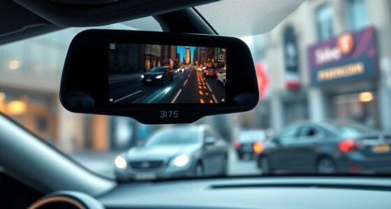 top rear view dash cam combos