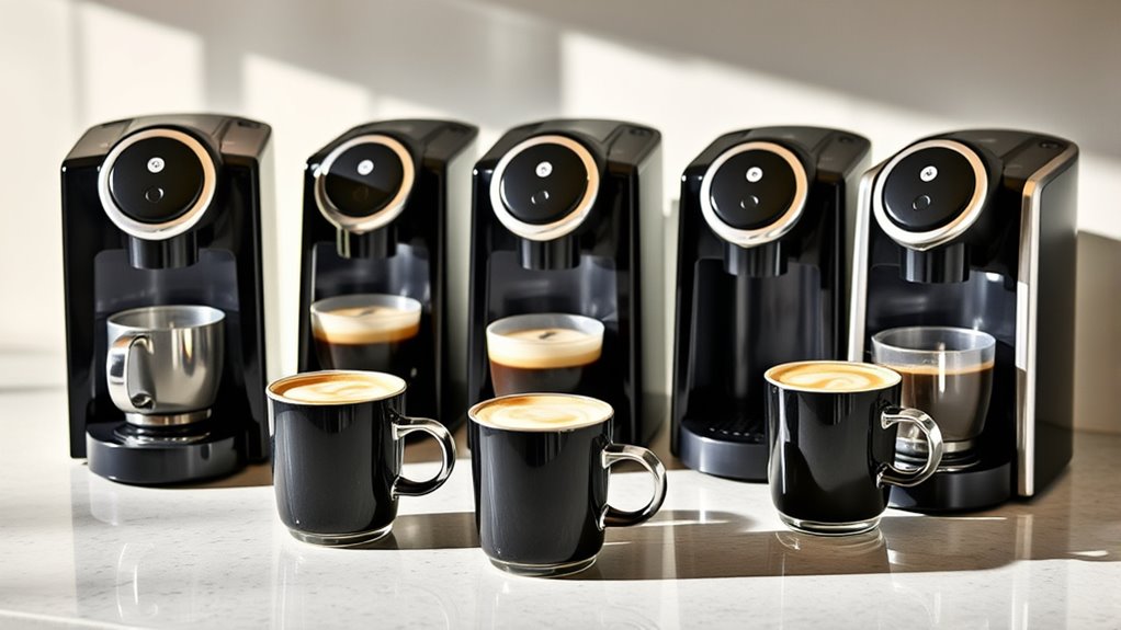 top single serve frother coffee makers