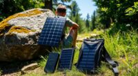 top solar camping backpack chargers