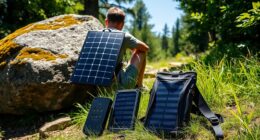 top solar camping backpack chargers