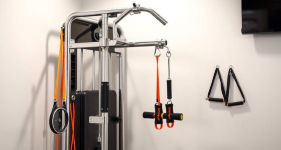 top space saving cable machines