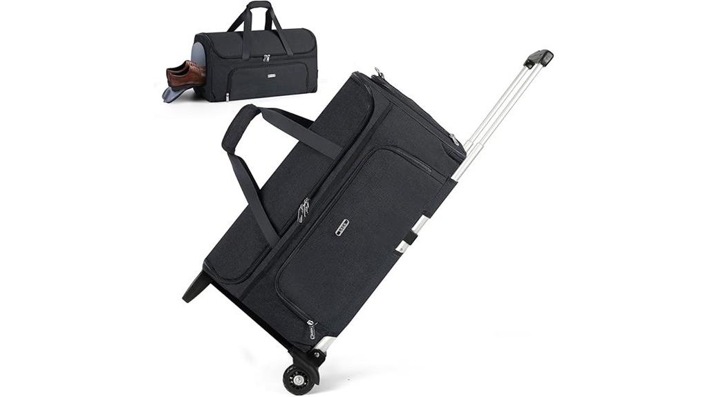 travel duffel with wheels