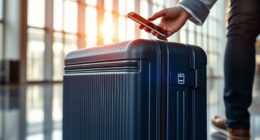 travel friendly luggage with charging