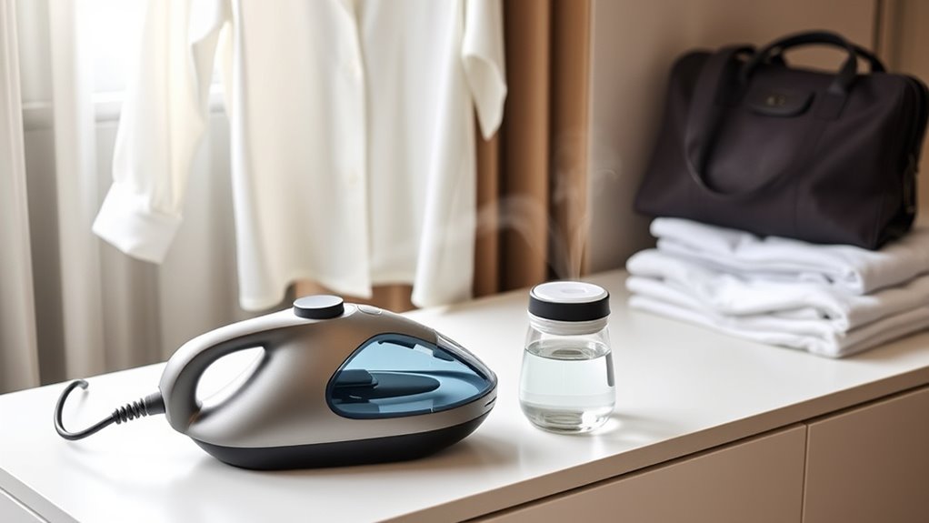 travel friendly steamers features