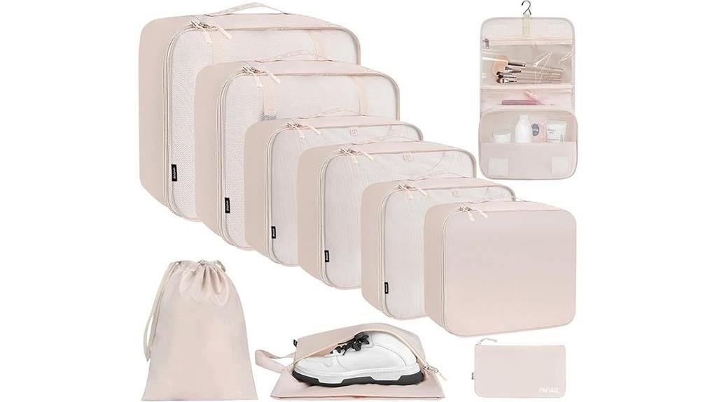 travel packing cubes
