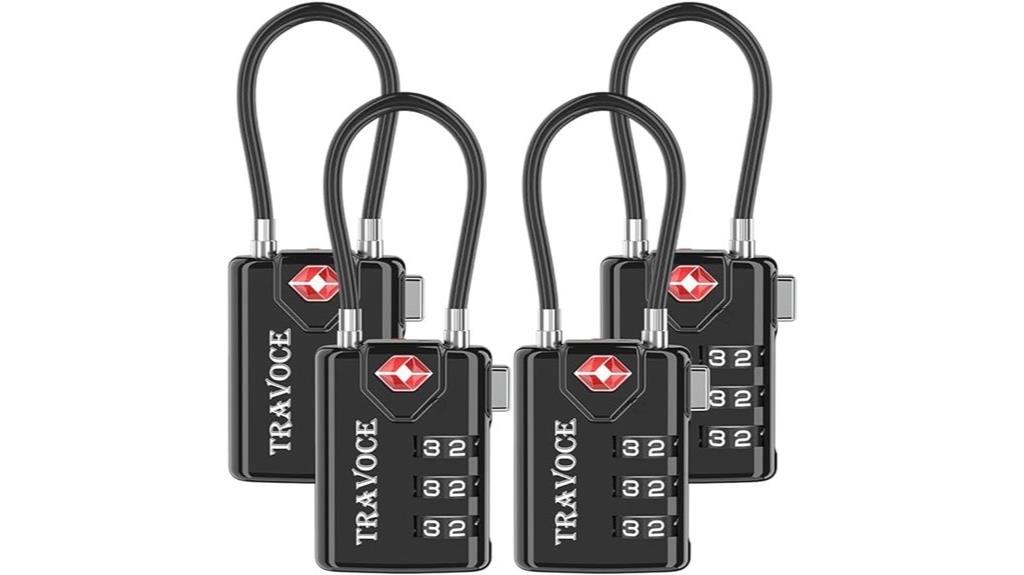 travel security lock set
