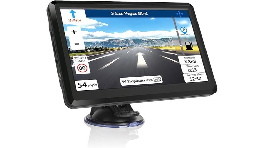 truck rv gps map