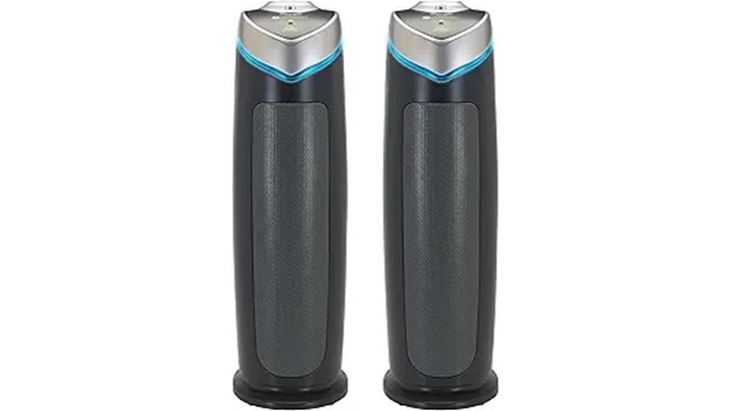 two pack germguardian hepa purifiers