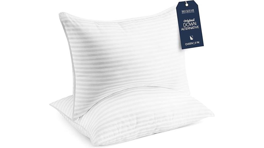 two pillow set