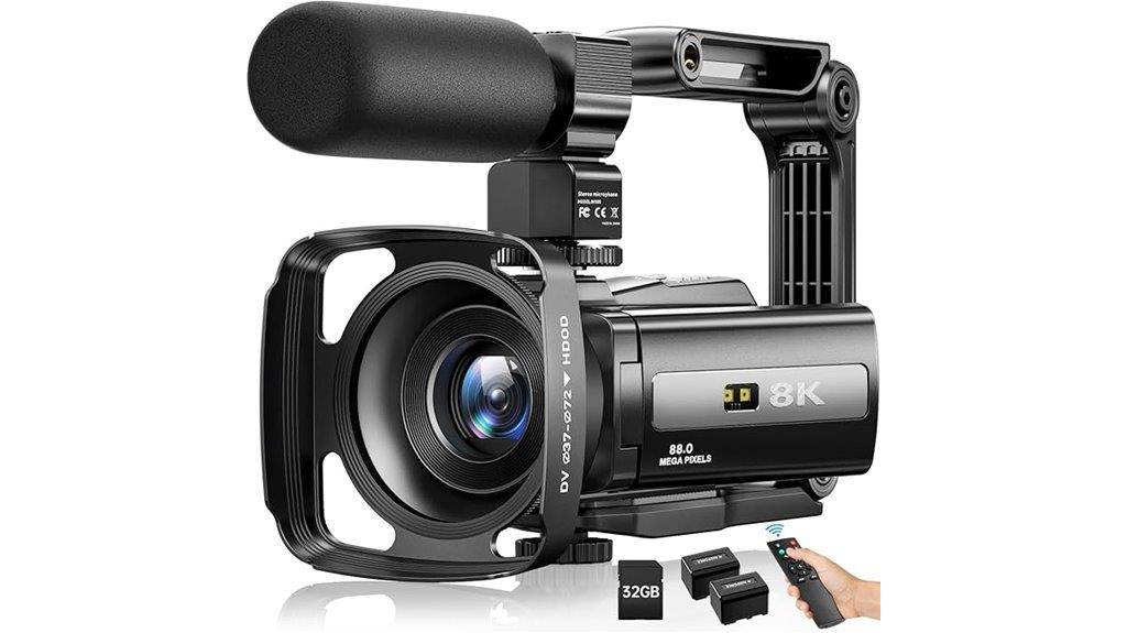 ultra hd 8k camcorder