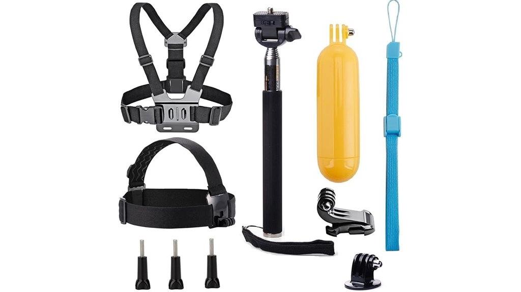 universal action camera accessories