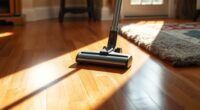 use gentle vacuuming techniques