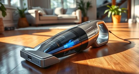 uv sanitizing vacuum operation