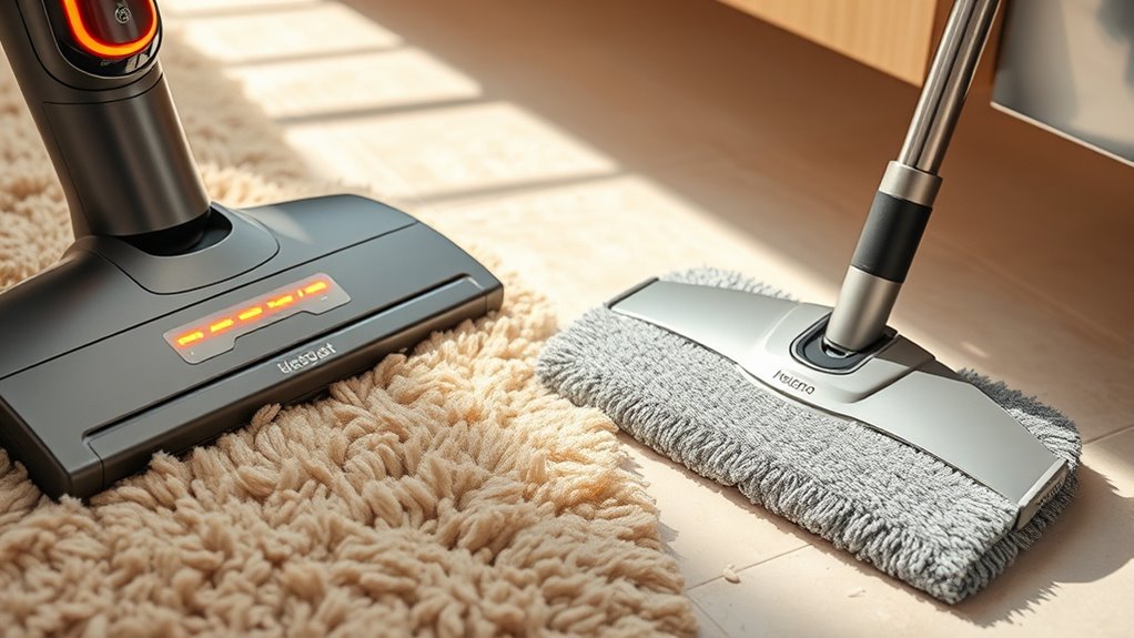 vacuum and mop effectively