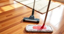 vacuum and mop floors