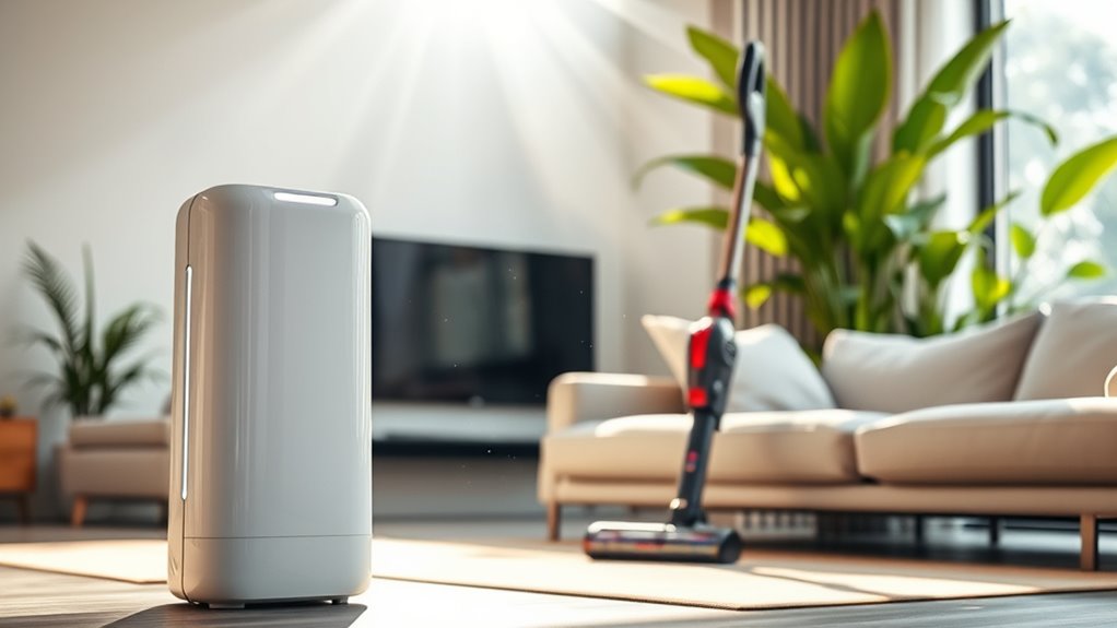 vacuum and purify for health