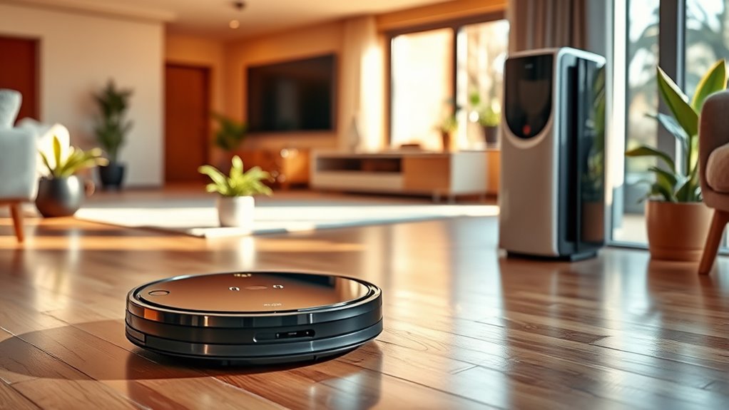 vacuum and purify robot