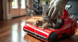 vacuum burning smell repair