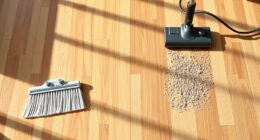 vacuum or sweep timing