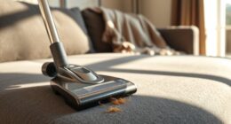 vacuum pet hair upholstery