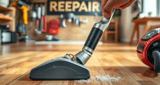 vacuum repair shop visit