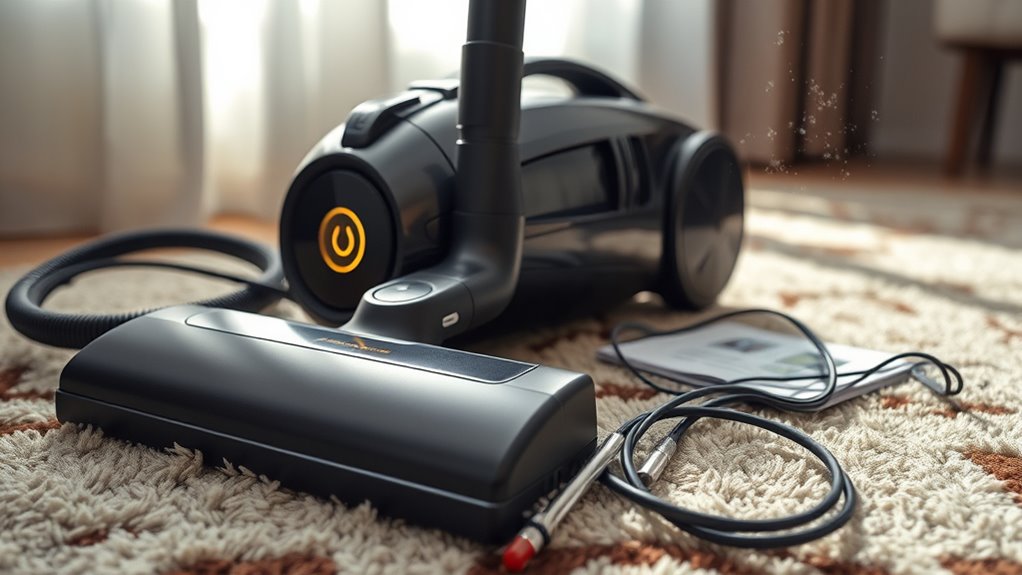 vacuum won t turn on