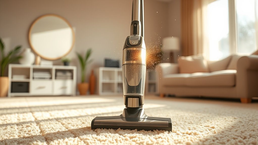 vacuuming controls dust mites