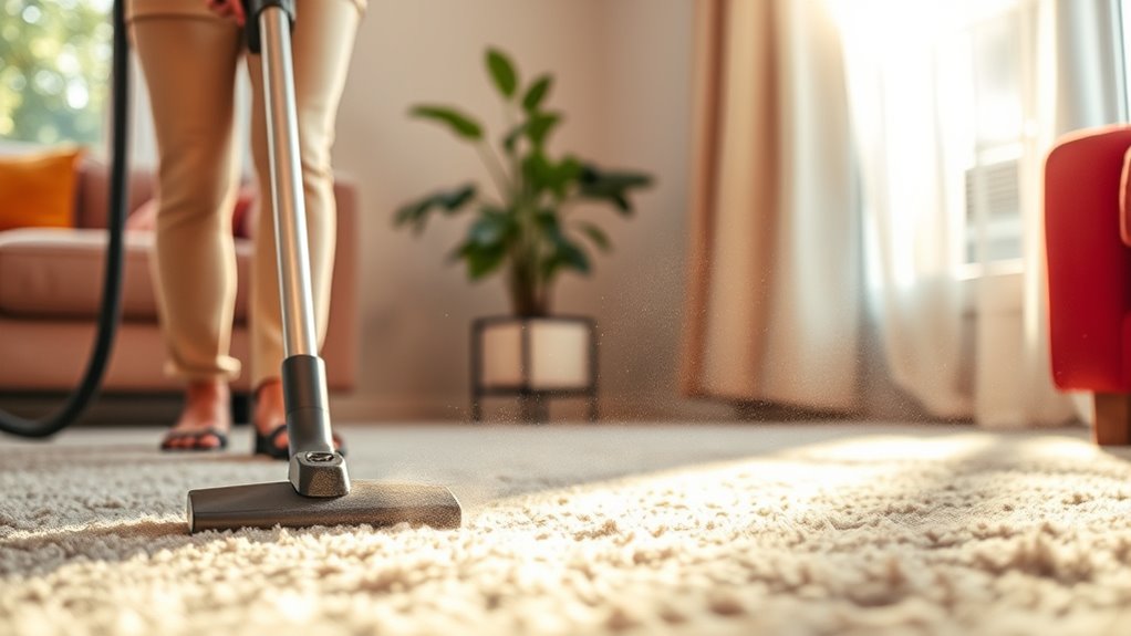 vacuuming for asthma control