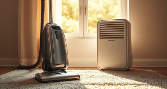 vacuums and dehumidifiers dust