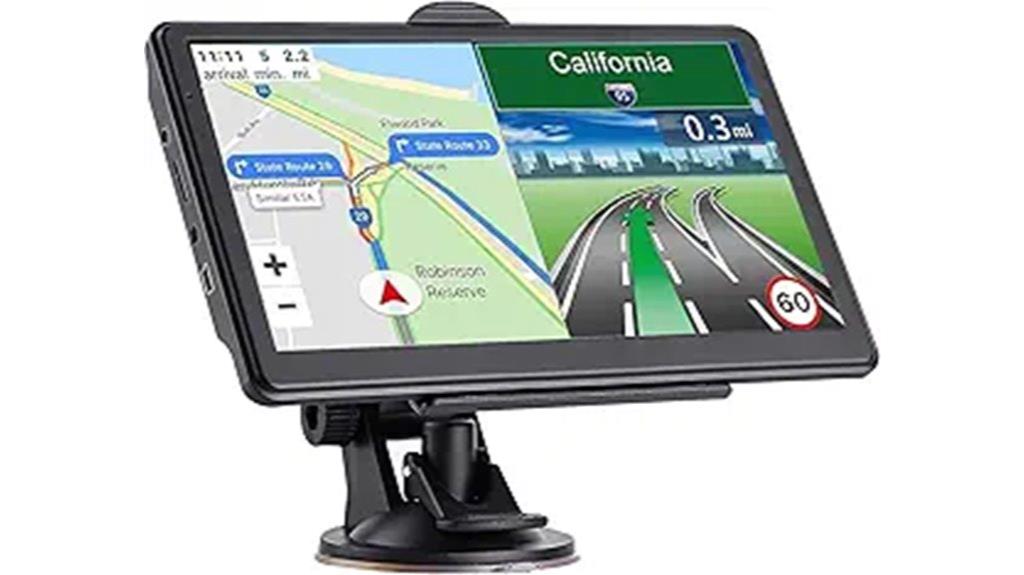 vehicle gps with touchscreen