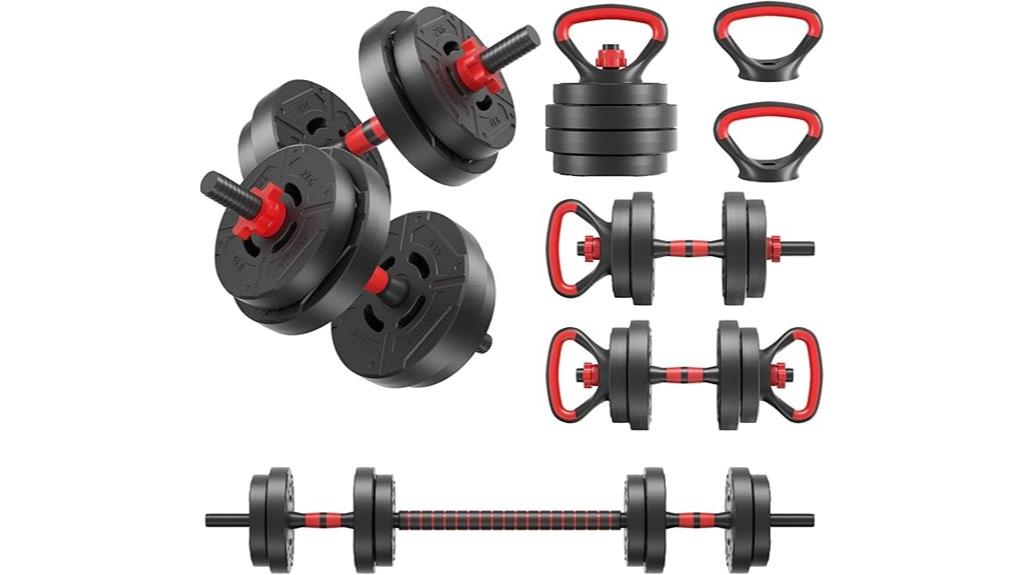 versatile 4 in 1 dumbbell