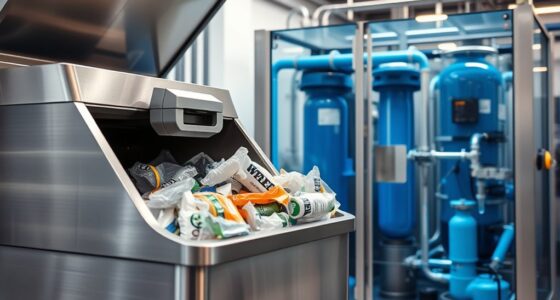 water reuse and trash compression