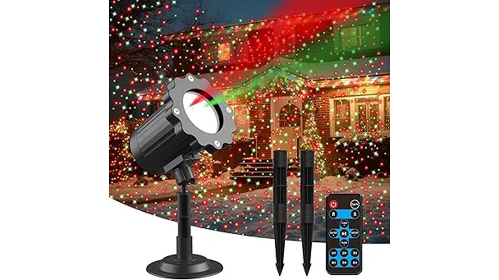 waterproof christmas projector lights