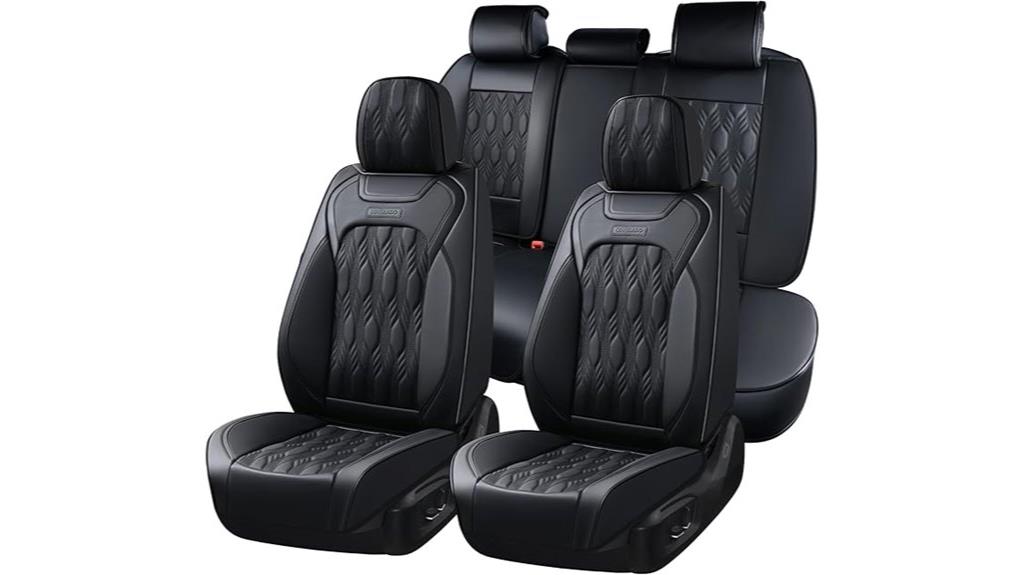 waterproof leather car seat cover