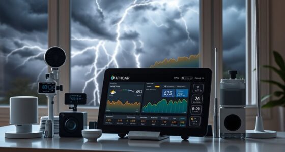 weather stations with lightning