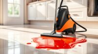 wet dry vacuum spill cleanup