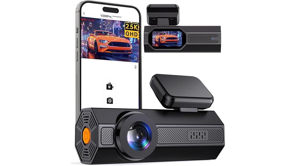 wifi night vision dashcam