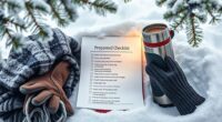 winter safety checklist printable