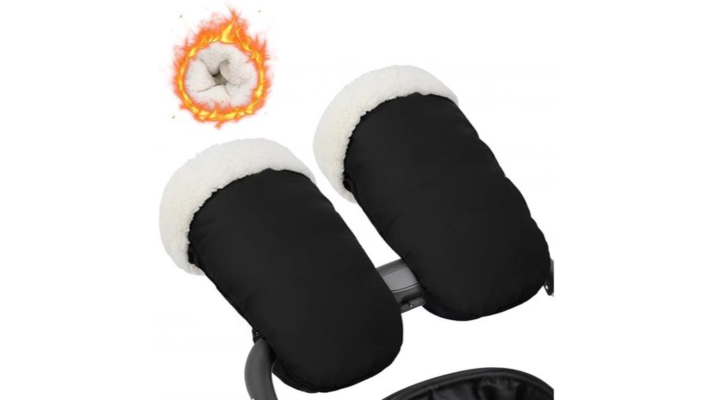 winter stroller hand muff
