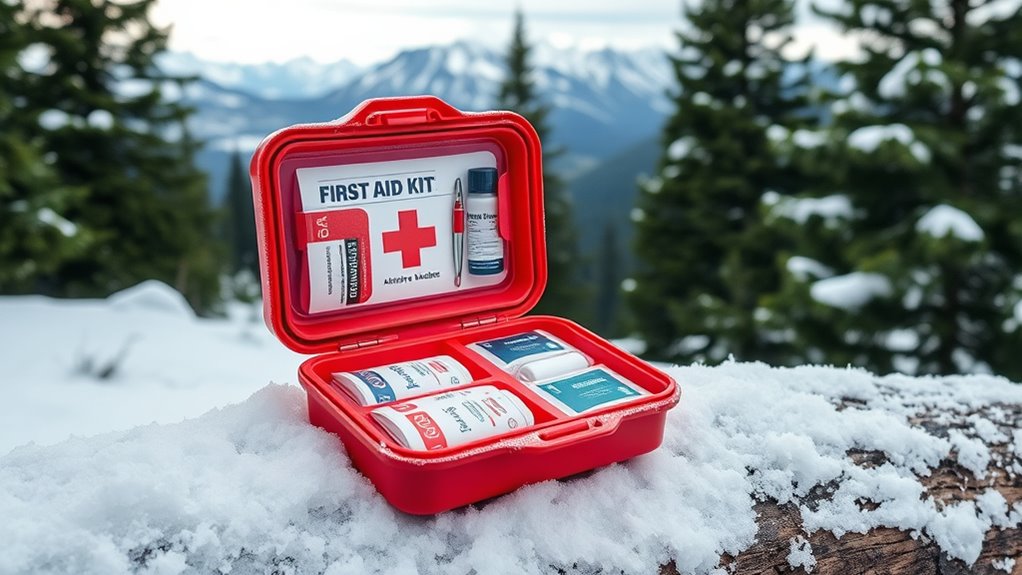 winter travel first aid essentials