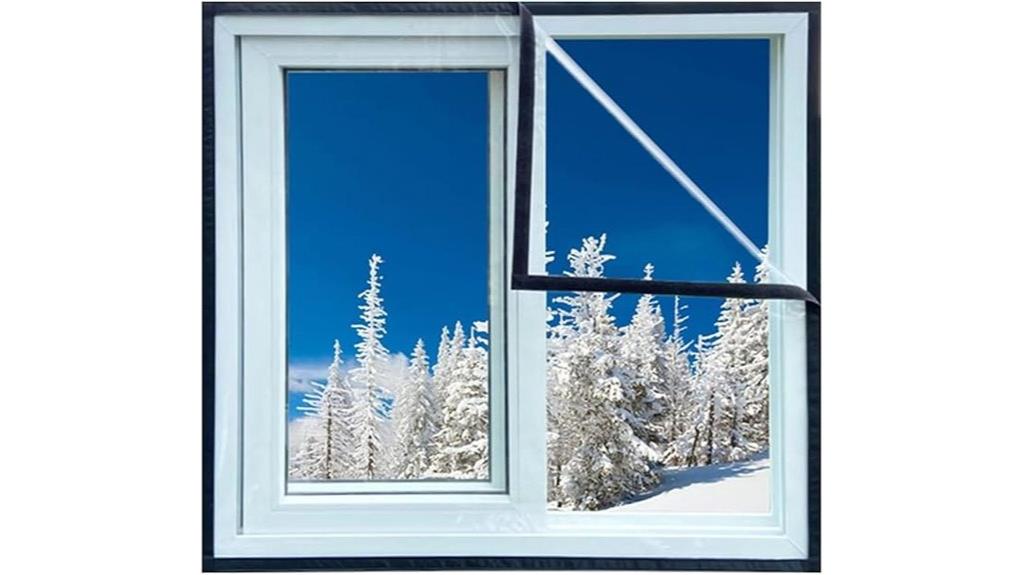 winter window insulation film