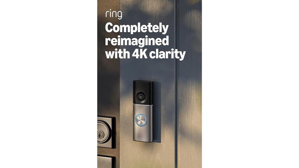 wired 4k doorbell camera