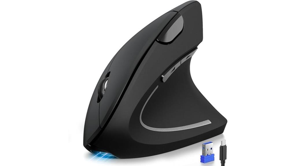 wireless ergonomic mouse