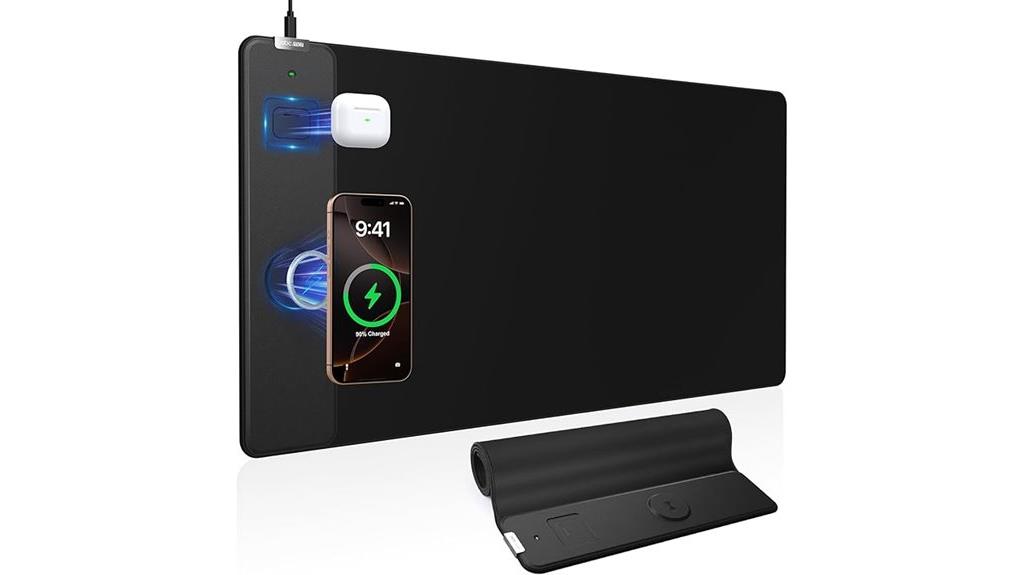 wireless magnetic gaming mat